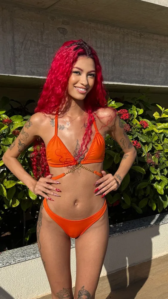 Tattooed Latina Goth content 1